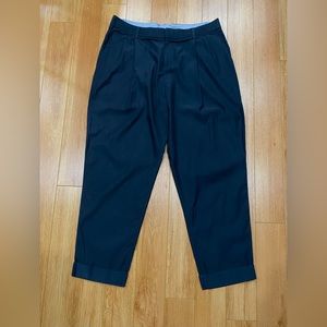 Club Monaco Tapered Pleat-Front Trousers